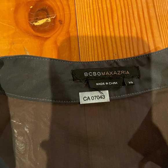 See-through grey blouse - Picture 2 of 3